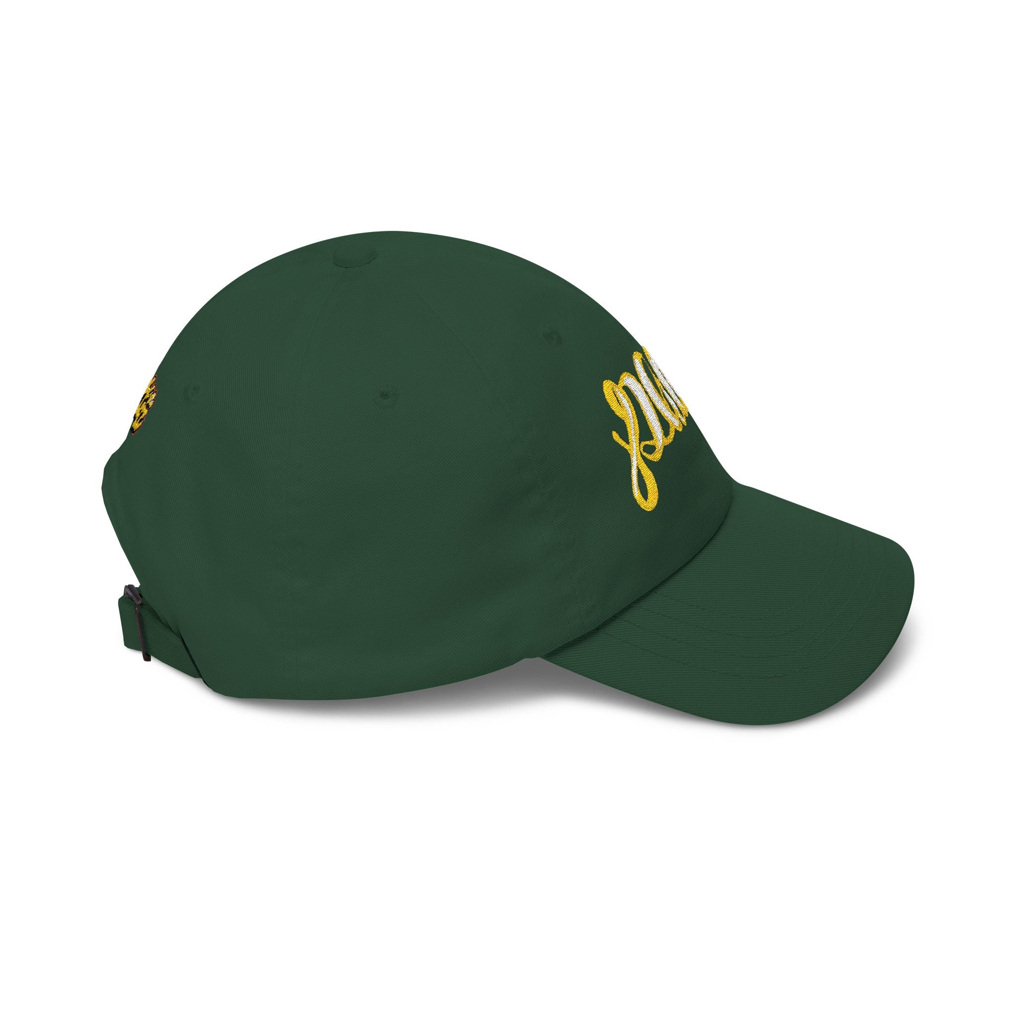 Pause Embroidered Calligraphy Dad Cap