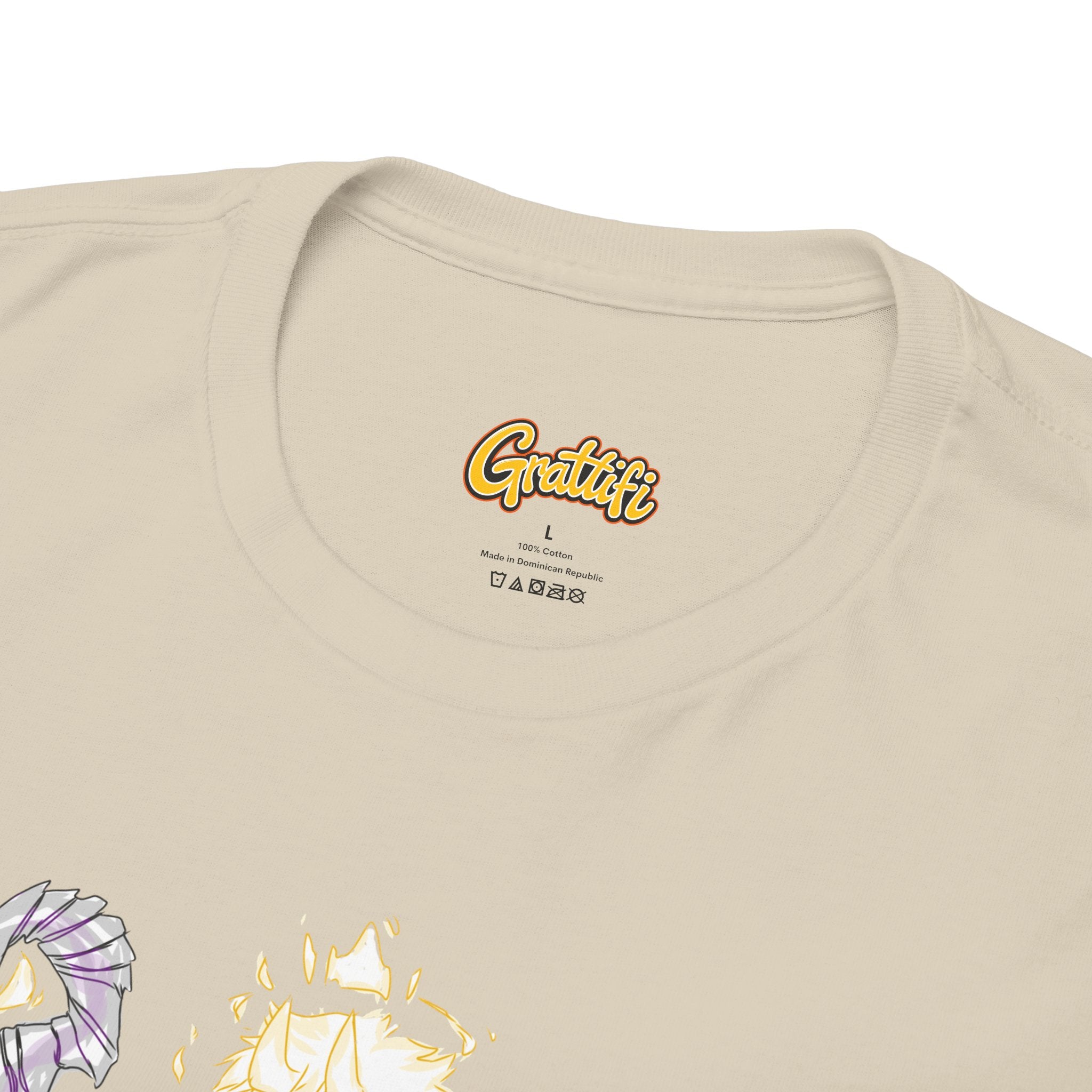 Flameborne Sorcerer Graphic Tee — Fantasy Mage Fire Sorcerer Shirt