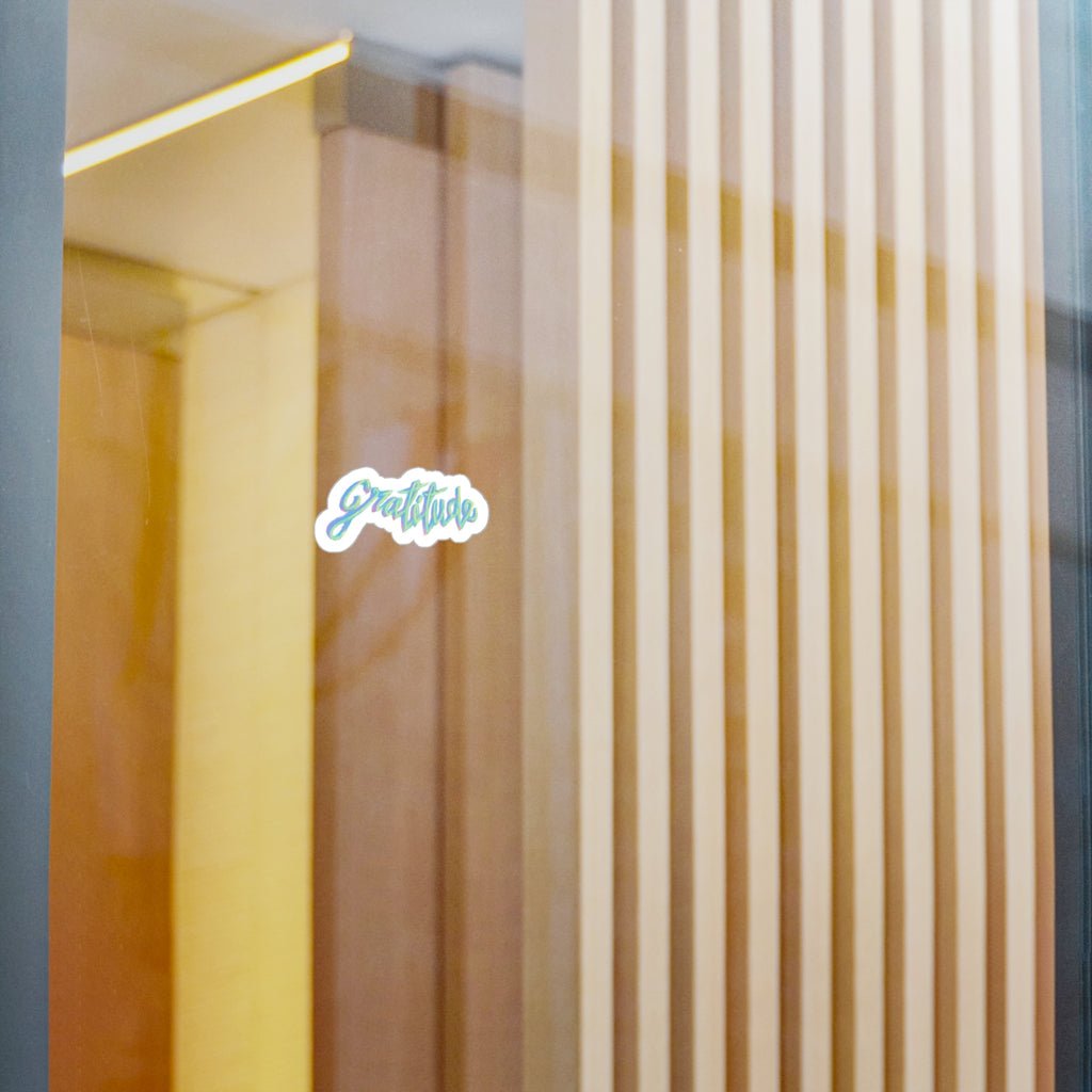 Gratitude Kiss-Cut Vinyl Decals