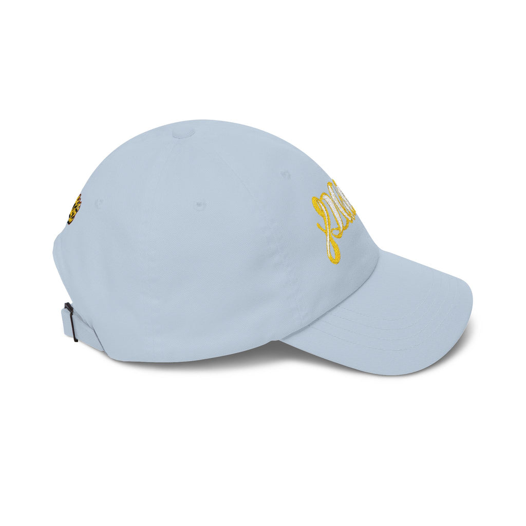 Pause Embroidered Calligraphy Dad Cap