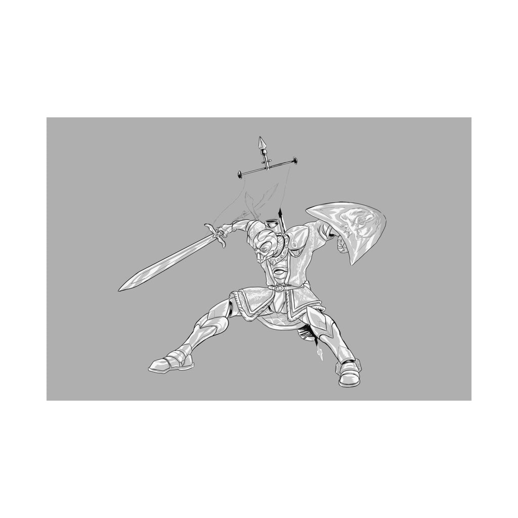 Mechanical Knight | Matte Poster