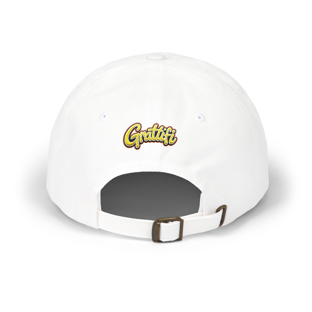 Pause Embroidered Calligraphy Dad Cap