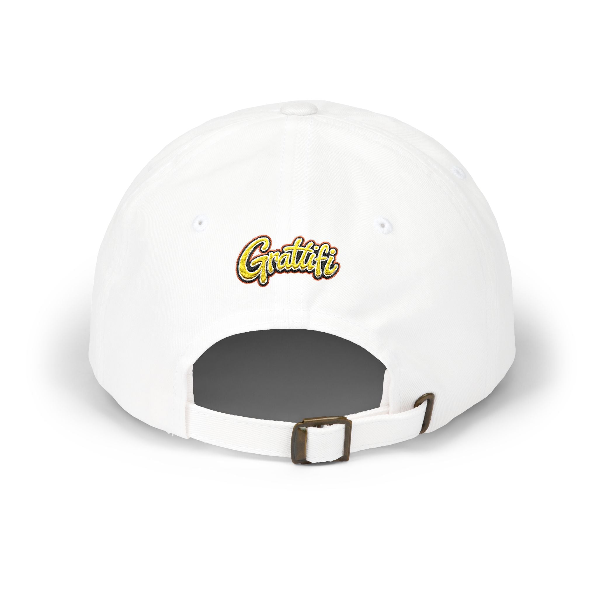 Pause Embroidered Calligraphy Dad Cap