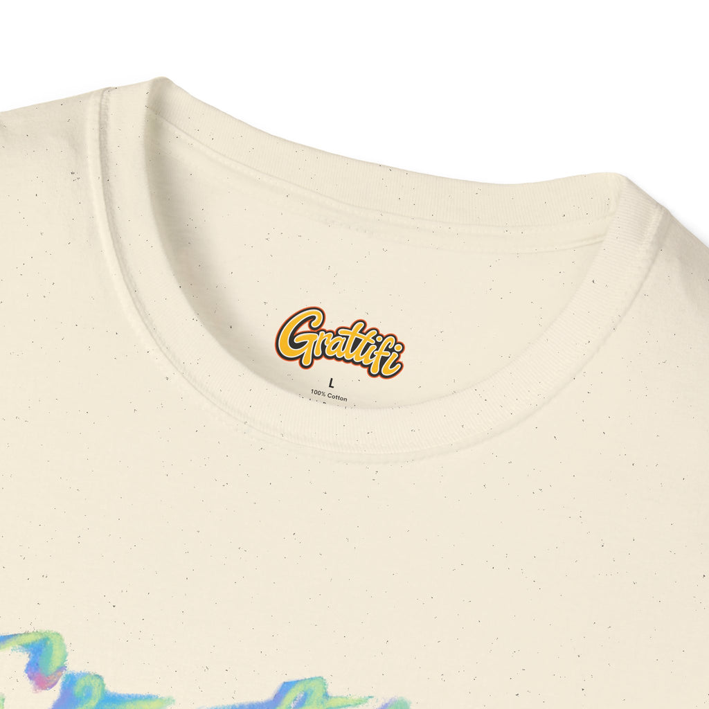 Gratitude Script T-Shirt — Positive Vibes Graphic Tee