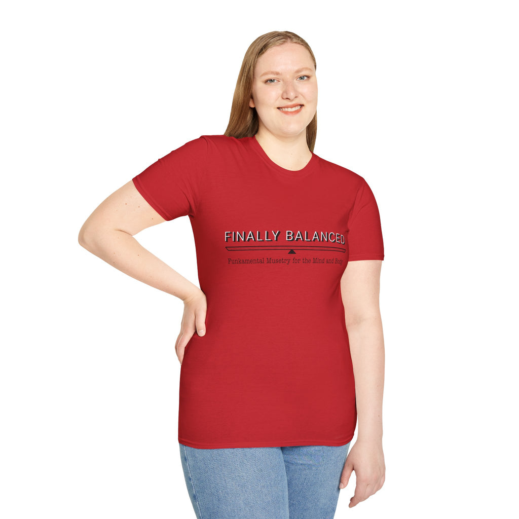 Finally Balanced T-Shirt — Mind & Body Wellness Graphic Tee