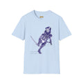 Female Assassin T-Shirt — Purple Assassin Graphic