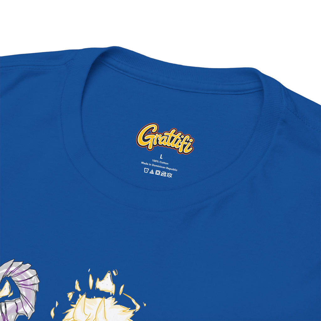 Flameborne Sorcerer Graphic Tee — Fantasy Mage Fire Sorcerer Shirt