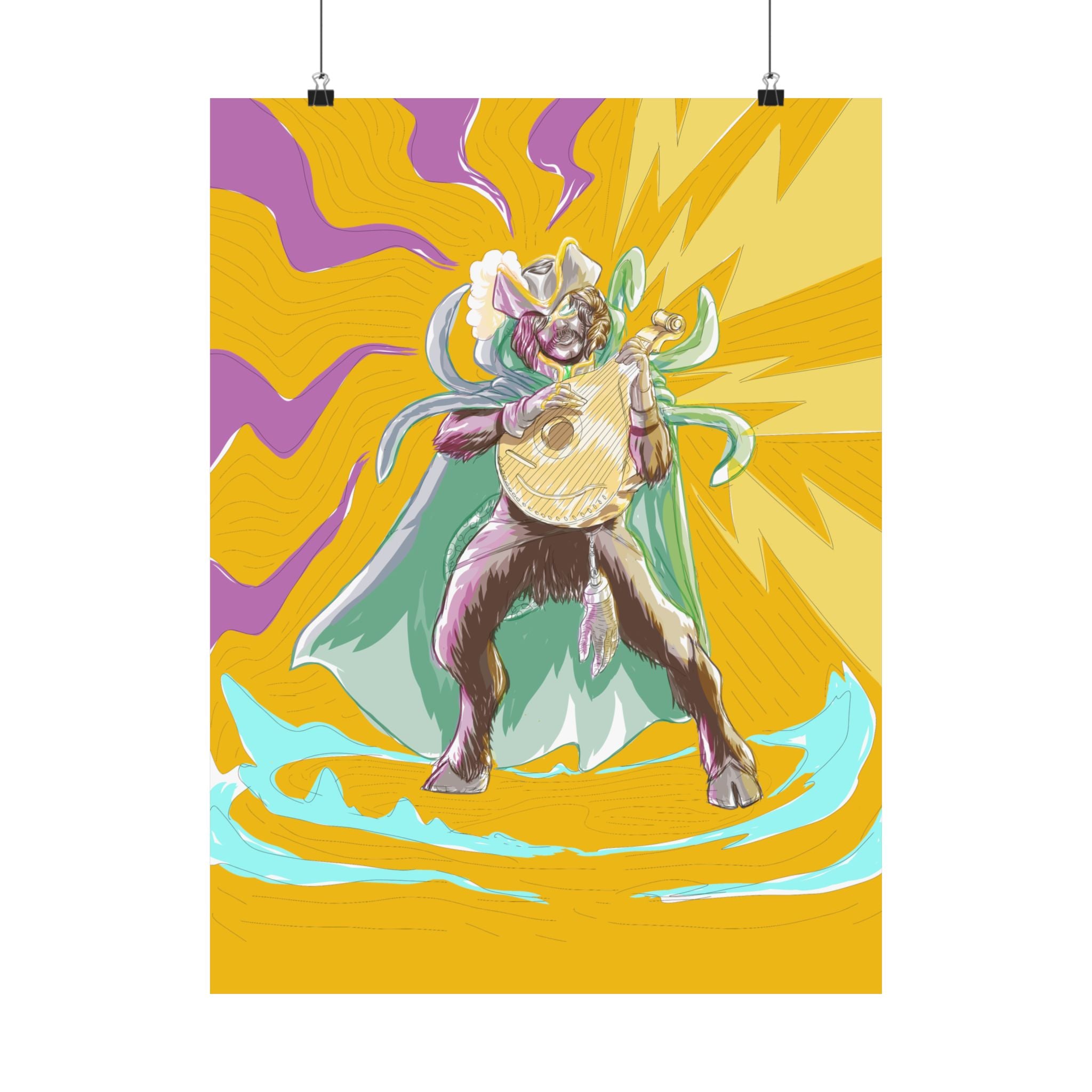 Satyr Ain't So | Matte Poster