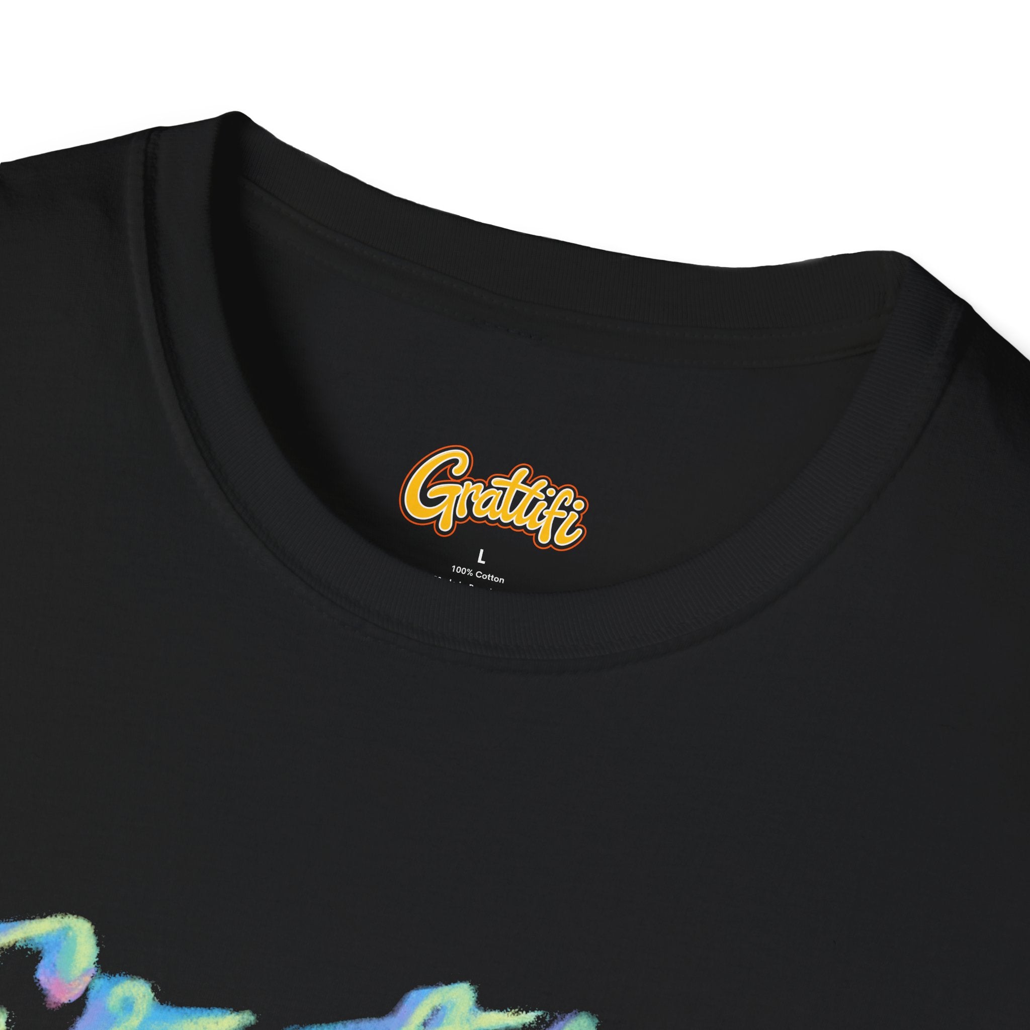 Gratitude Script T-Shirt — Positive Vibes Graphic Tee
