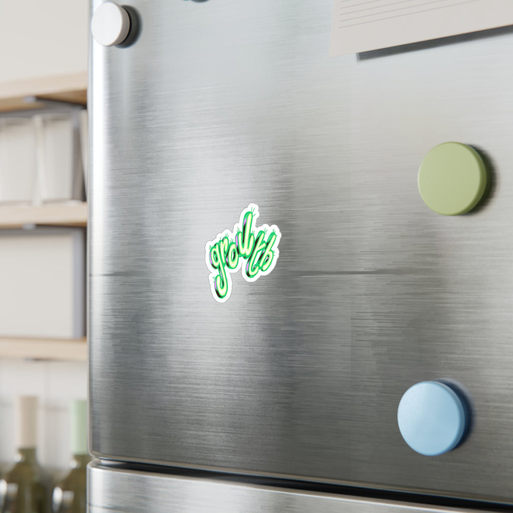 Grow Up Graffiti Kiss-Cut Vinyl Sticker