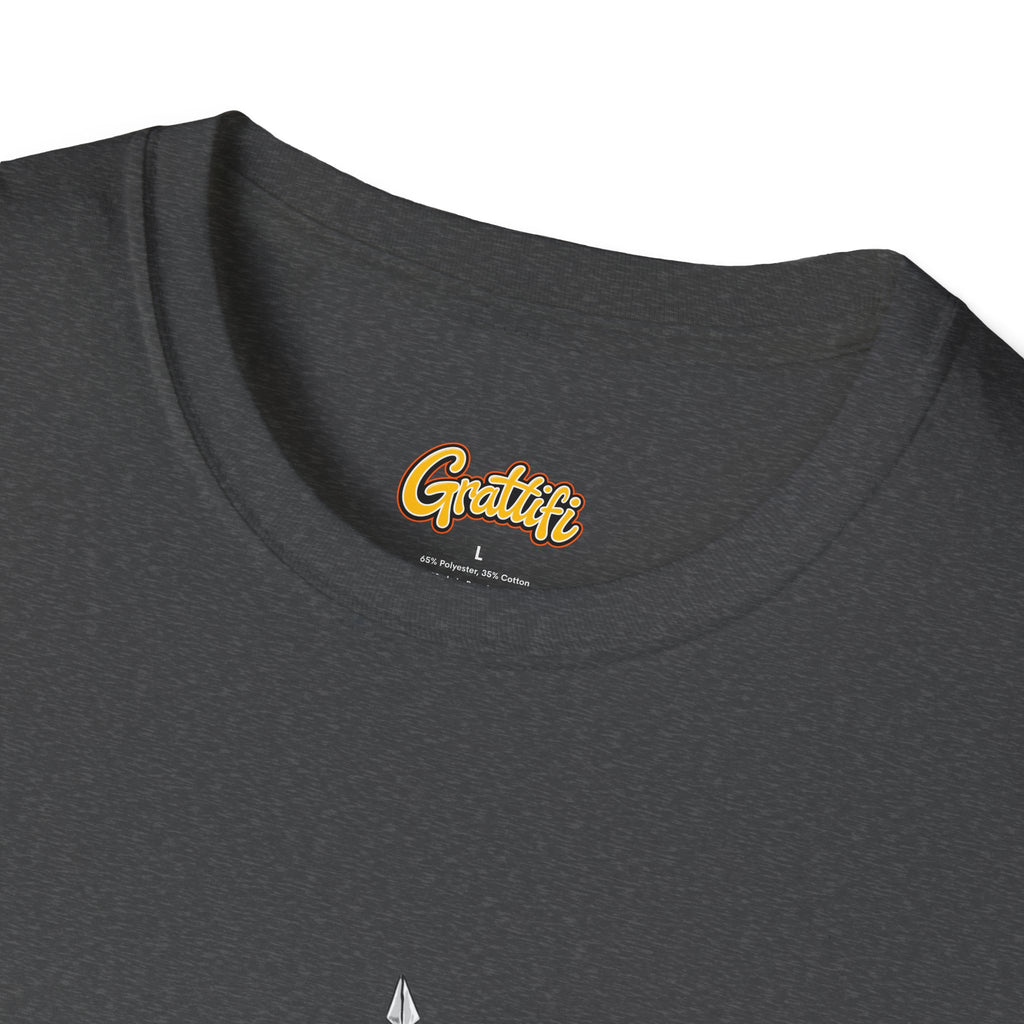 Knight Sword T-Shirt — Fantasy Armored Warrior Graphic Tee