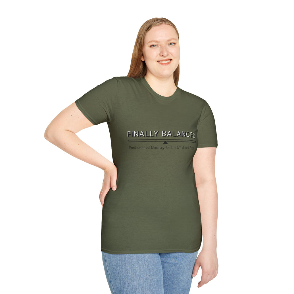 Finally Balanced T-Shirt — Mind & Body Wellness Graphic Tee