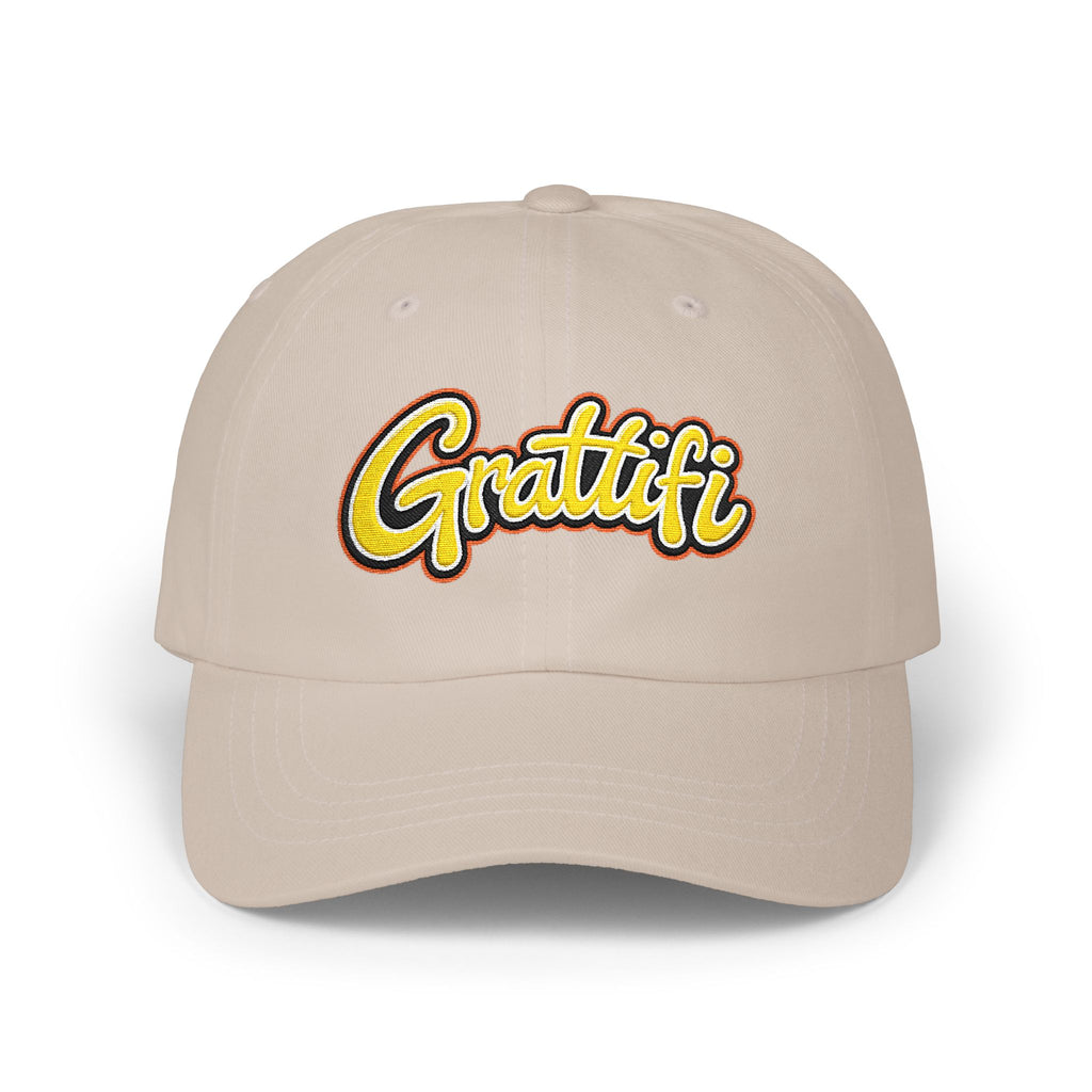 Grattifi Classic Embroidered Dad Cap — Minimal Logo Baseball Hat