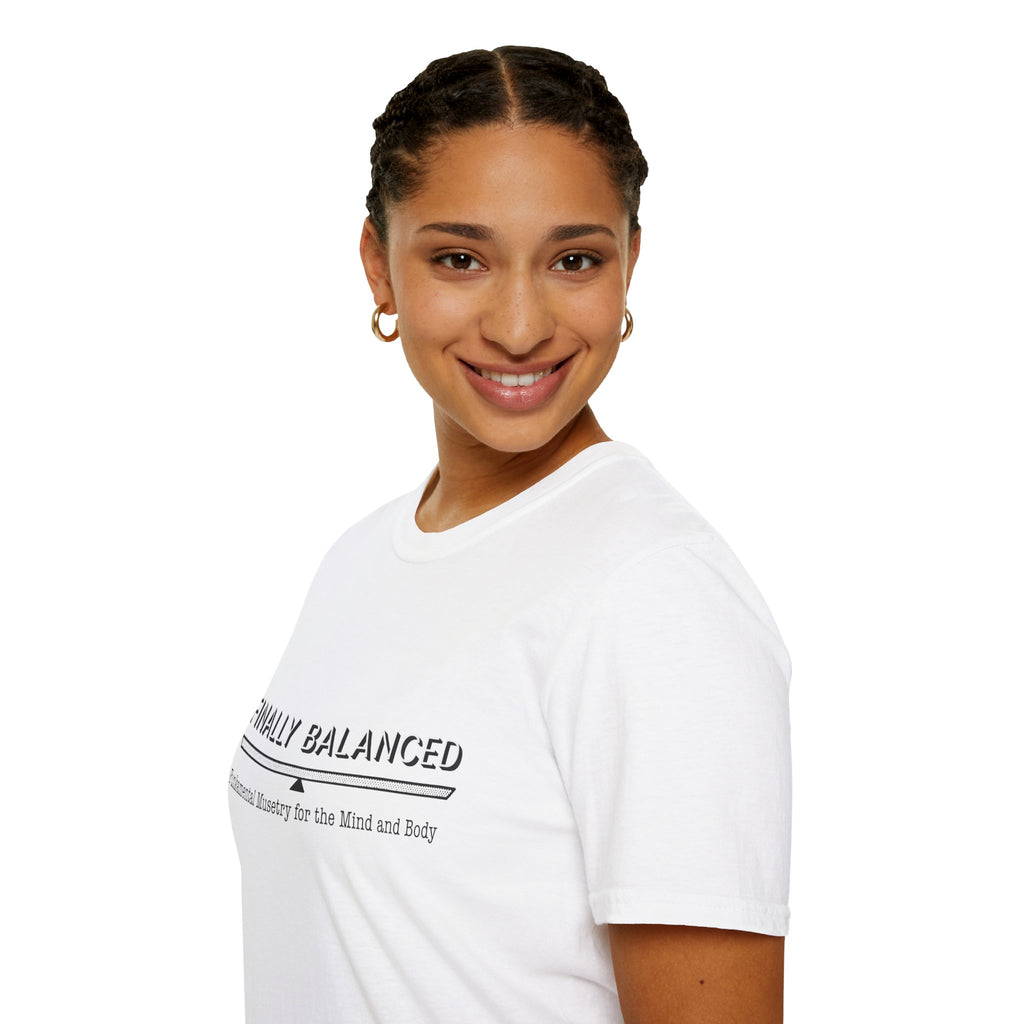 Finally Balanced T-Shirt — Mind & Body Wellness Graphic Tee