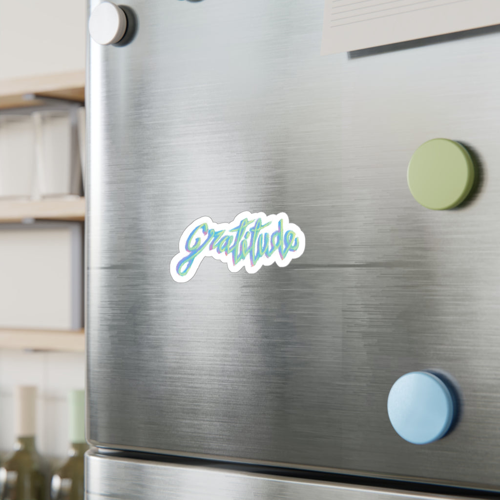 Gratitude Kiss-Cut Vinyl Decals