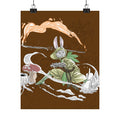Rabbit Monk | Matte Poster