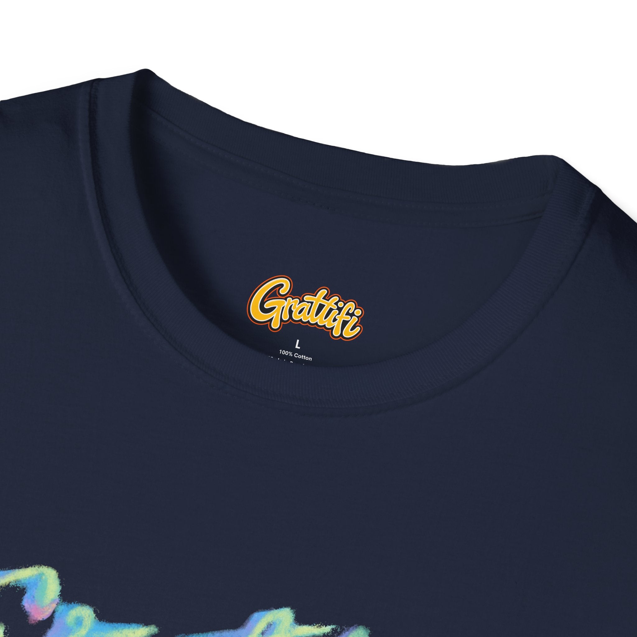 Gratitude Script T-Shirt — Positive Vibes Graphic Tee